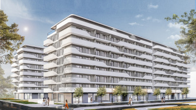 Apartament 2 camere, 55.57 mp + terasa 11.74 mp, penthouses, Floresti