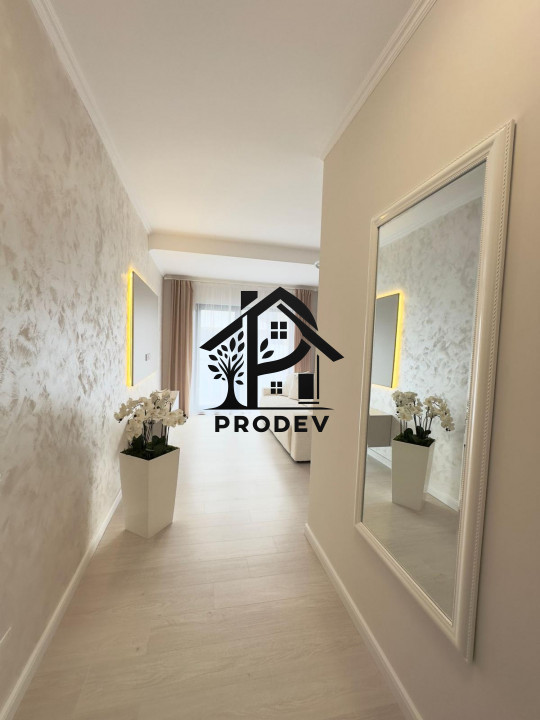 Apartament 3 cam, ultrafinisat, 56 mp, terasa 12 mp, garaj, zona Eroilor