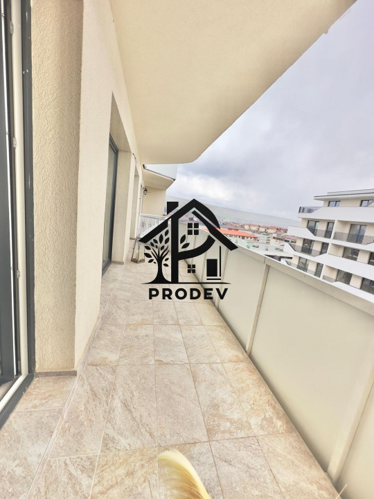 Apartament 3 cam, ultrafinisat, 56 mp, terasa 12 mp, garaj, zona Eroilor
