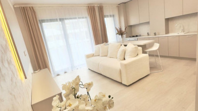 Apartament 3 cam, ultrafinisat, 56 mp, terasa 12 mp, garaj, zona Eroilor