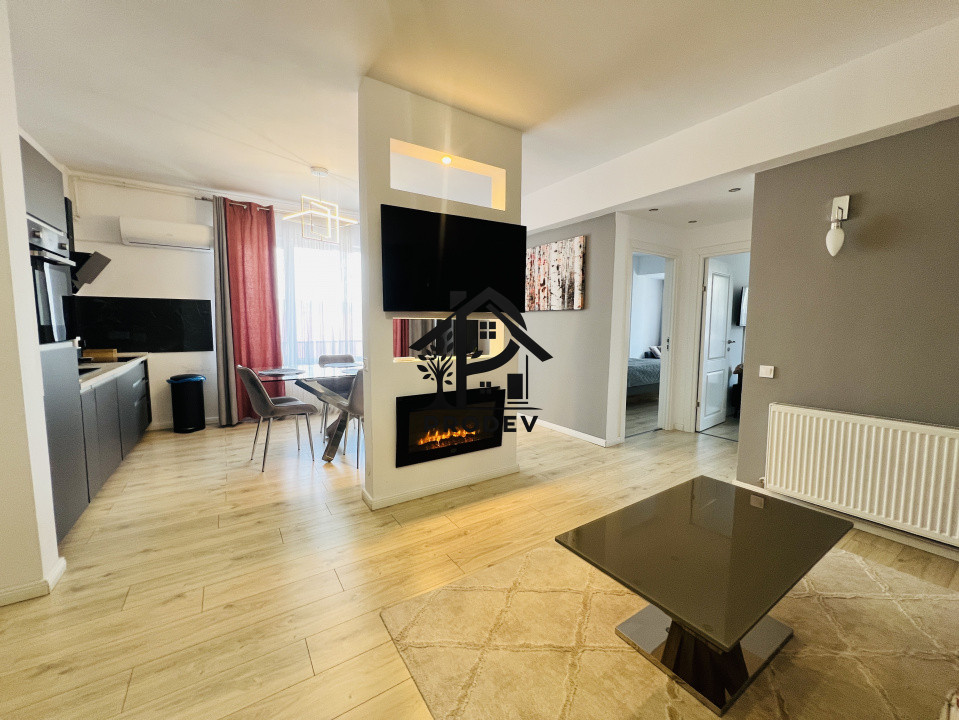 Apartament de lux de 3 camere 67 mp utli si 2 balcoane etajul 1 in zona Teilor