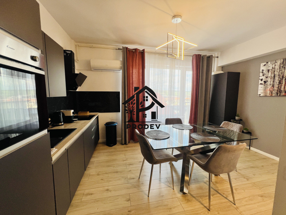 Apartament de lux de 3 camere 67 mp utli si 2 balcoane etajul 1 in zona Teilor