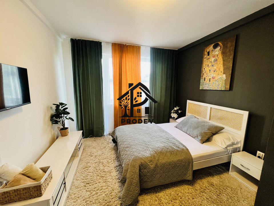 Apartament ultra dotat de 3 camere 60 mp utili plus balcon in zona Teilor