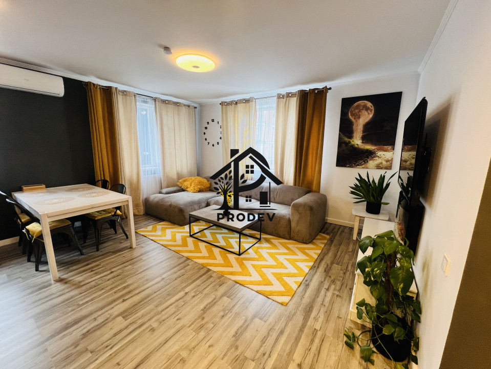 Apartament ultra dotat de 3 camere 60 mp utili plus balcon in zona Teilor