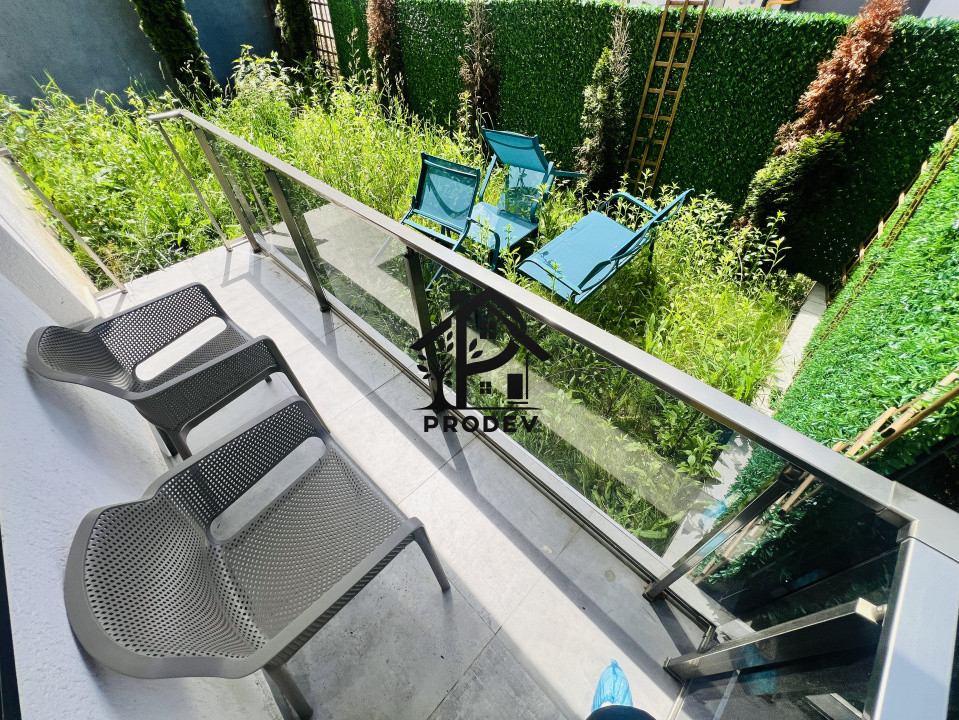 Apartament de lux 2 camere 59 mp utili plus gradina zona Teilor