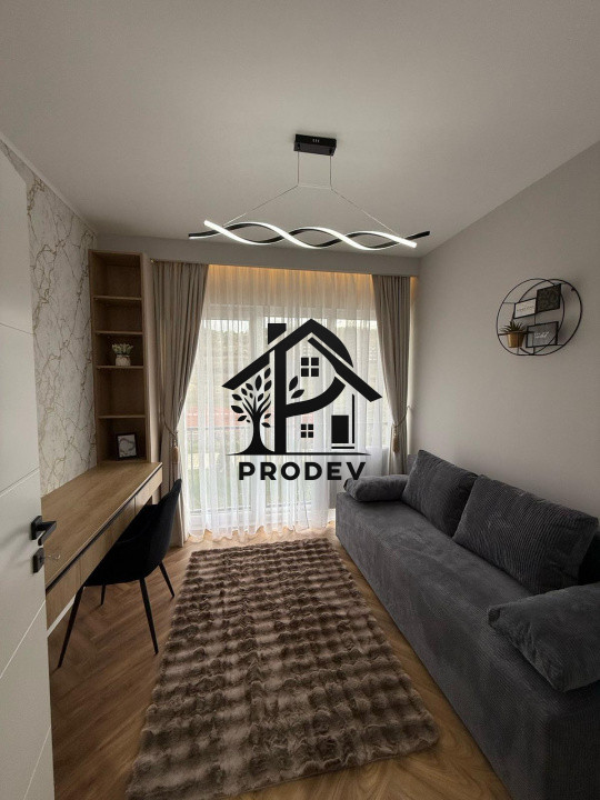 Apartment de 3 camere cu gradina, finisat de lux in zona Terra