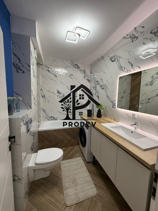 Apartment de 3 camere cu gradina, finisat de lux in zona Terra