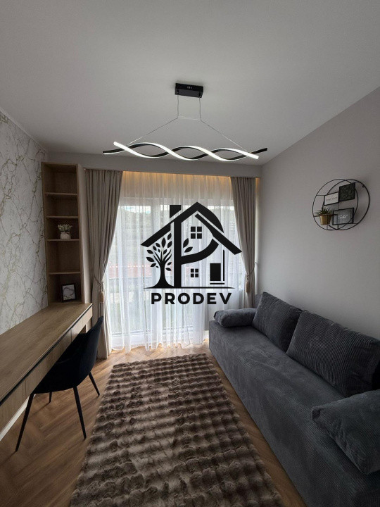 Apartment de 3 camere cu gradina, finisat de lux in zona Terra