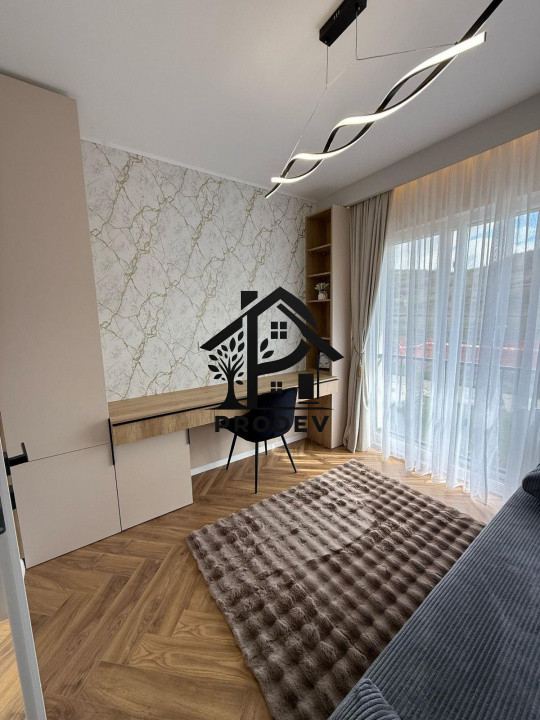 Apartment de 3 camere cu gradina, finisat de lux in zona Terra