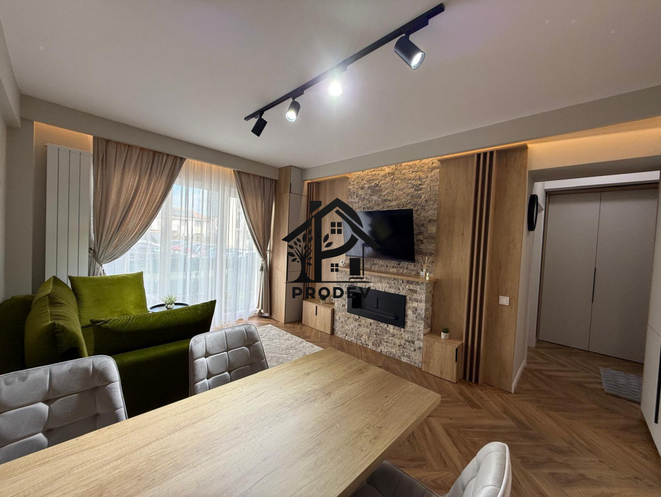 Apartament de lux cu 2 camere si gradina in zona Terra
