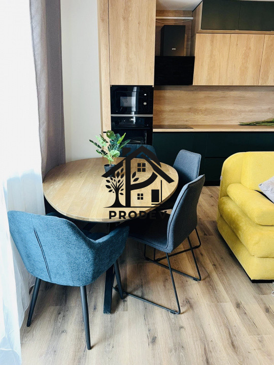 Apartament ultrafinisat 3 camere, terasa 10 mp cu priveliste zona Stejarului