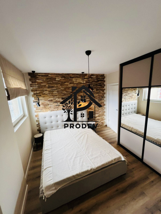 Apartament ultrafinisat 3 camere, terasa 10 mp cu priveliste zona Stejarului
