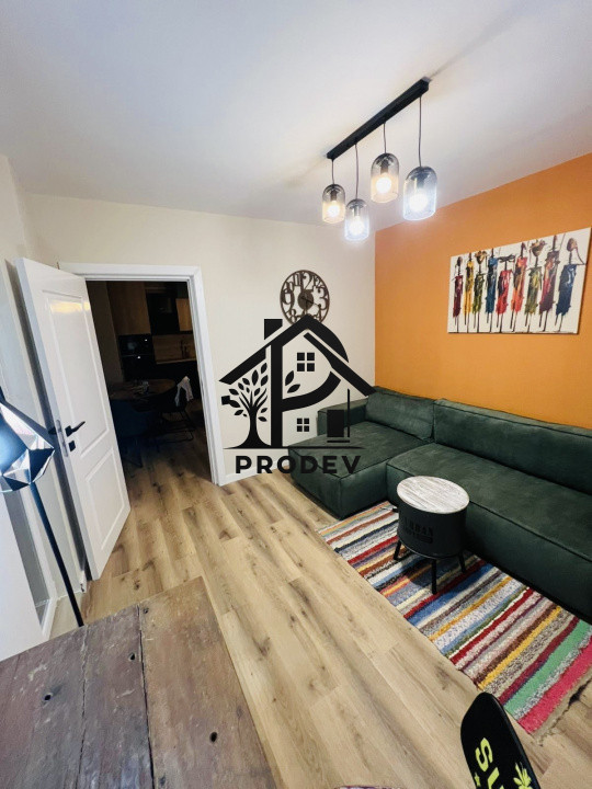 Apartament ultrafinisat 3 camere, terasa 10 mp cu priveliste zona Stejarului