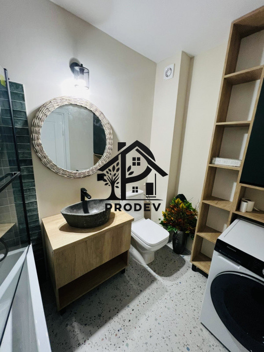 Apartament ultrafinisat 3 camere, terasa 10 mp cu priveliste zona Stejarului