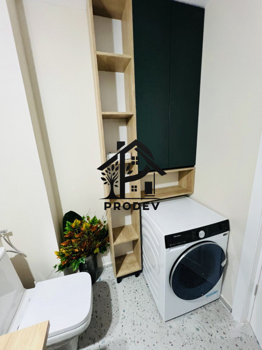 Apartament ultrafinisat 3 camere, terasa 10 mp cu priveliste zona Stejarului