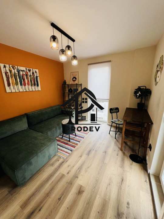 Apartament ultrafinisat 3 camere, terasa 10 mp cu priveliste zona Stejarului