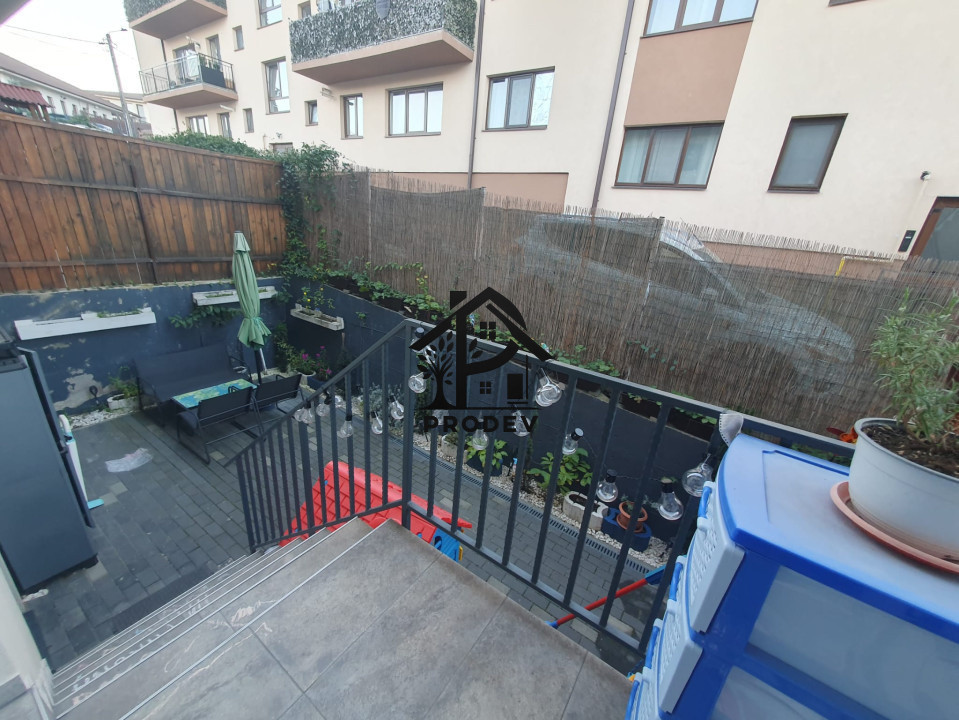 Apartament cu gradina, 2 camere 47 mp utili in zona Fagului!