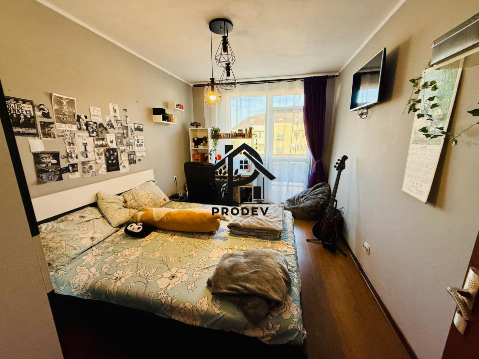 Apartament 3 camere, decomandat, parcare inclusa, strada Cetatii, Floresti!