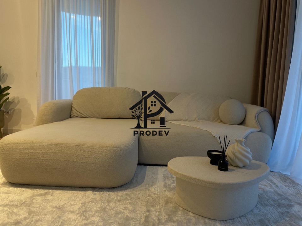Apartament ultramodern, 2 camere, terasa 23mp, panorama, Floresti!
