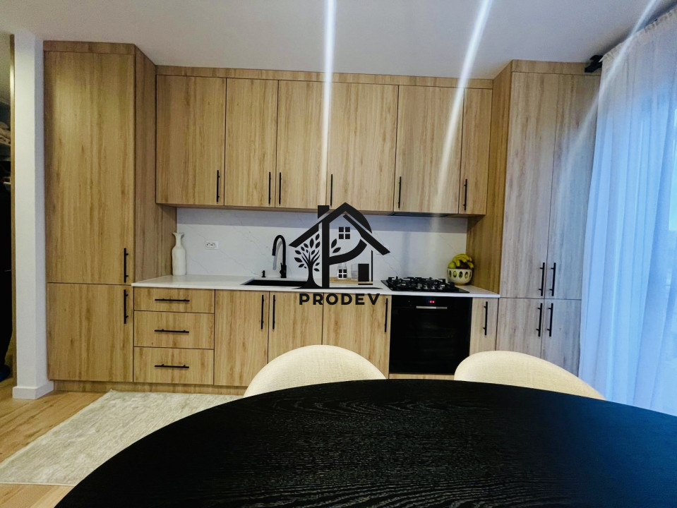 Apartament ultramodern, 2 camere, terasa 23mp, panorama, Floresti!