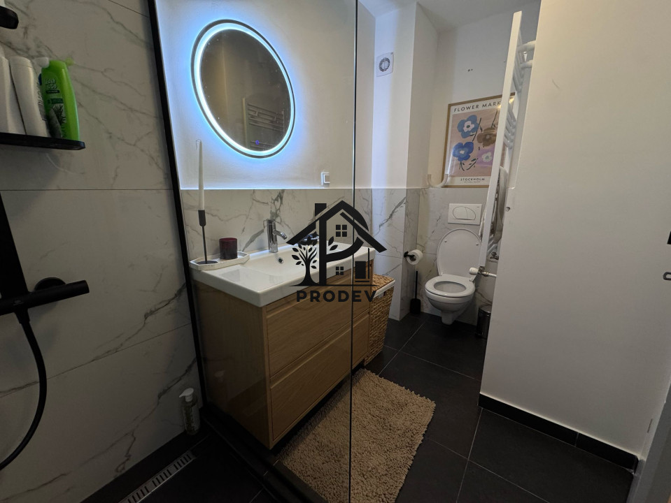 Apartament ultramodern, 2 camere, terasa 23mp, panorama, Floresti!