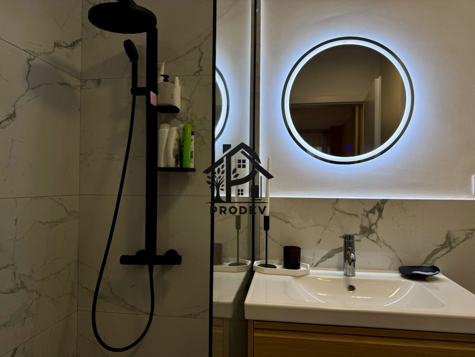 Apartament ultramodern, 2 camere, terasa 23mp, panorama, Floresti!