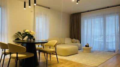 Apartament ultramodern, 2 camere, terasa 23mp, panorama, Floresti!