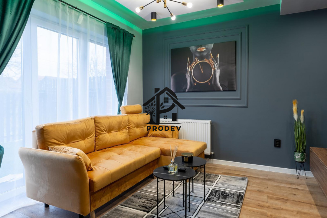Casa 4 camere in ansamblu nou mobilata si utilata zona Il Milanese 