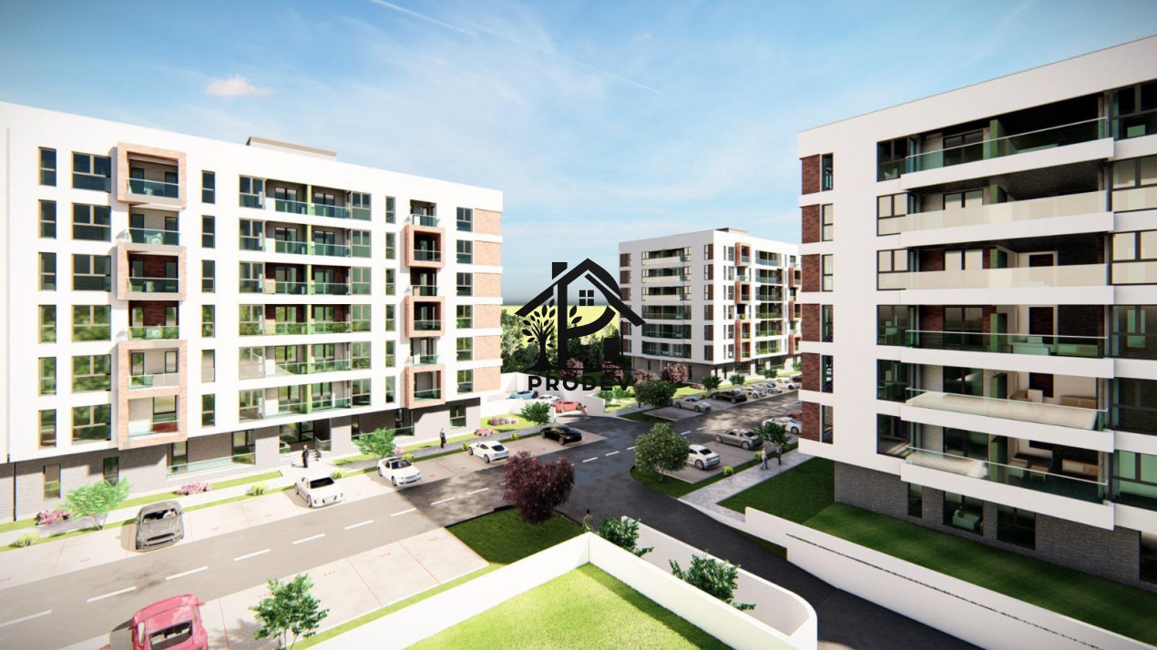Apartament 3 cam, 70.05 mp + Gradina 38 mp, Floresti